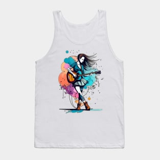 Play guitar Tank Top